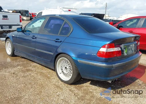 2003 BMW 325I z USA, uszkodzony, nr VIN WBAAZ334X3KP80332